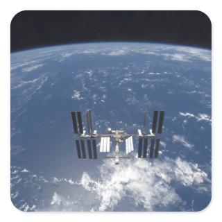 The International Space Station 14 Square Sticker