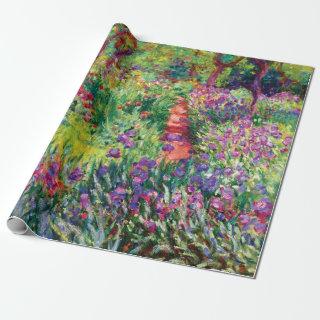 The Iris Garden by Claude Monet
