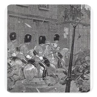 The Irish Land League Agitation Square Sticker