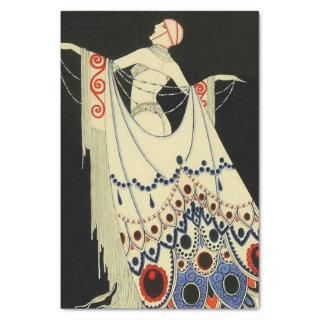 “The Jewelled Gown” Art Deco by Jose Carlos Tissue Paper