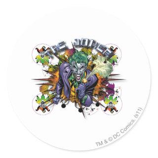 The Joker - Explosion Classic Round Sticker