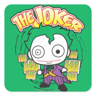 The Joker - Mini Square Sticker