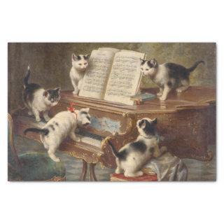 The Kittens' Recital by Carl Reichert Tissue Paper