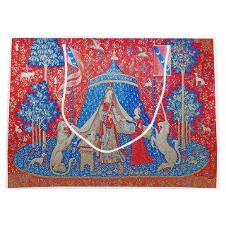 The Lady and the Unicorn / A Mon Seul Desir Large Gift Bag