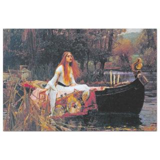 The Lady of Shalott, John William Waterhouse Tissue Paper