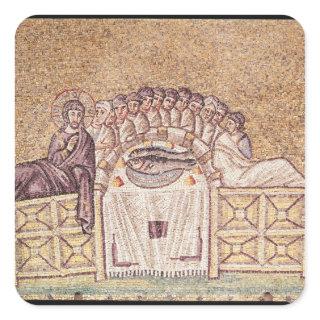 The Last Supper 2 Square Sticker