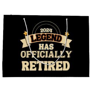 The legend has officially retired large gift bag