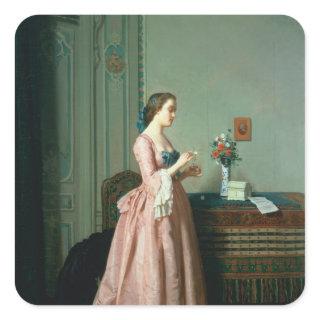 The Love Letter Square Sticker