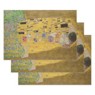 The Lovers Kissing Embrace by Gustav Klimt  Sheets