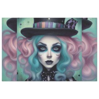 The Mad Hat Maker Wonderland Decoupage Paper