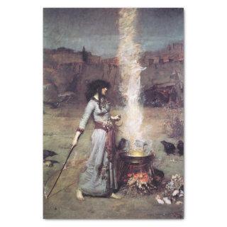 The Magic Circle by John William Waterhouse -1886  Tissue Paper