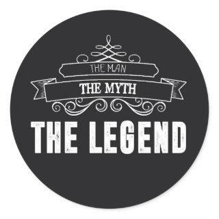 The Man The Myth The Legend Sticker