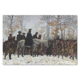 The March to Valley Forge by William B. T. Trego Tissue Paper