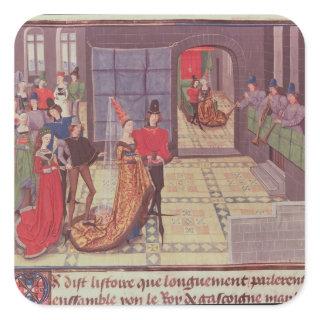 The Marriage of Renaud de Montauban and Square Sticker