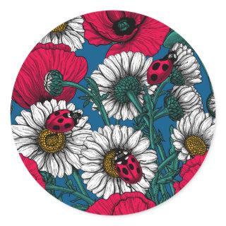 The meadow classic round sticker