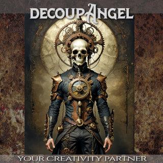 The Mechanized Mind - Decoupage -  Tissue Paper