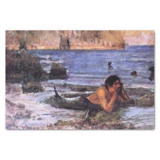 The Merman, by John William Waterhouse - c.1892 Tissue Paper