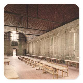 The Monks's Refectory Square Sticker