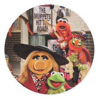The Muppets Most Wanted Hits the Road! Classic Round Sticker