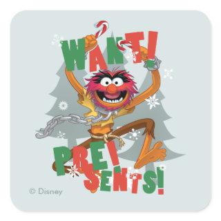 The Muppets | Want Presents Square Sticker