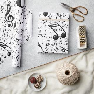 The musical notes