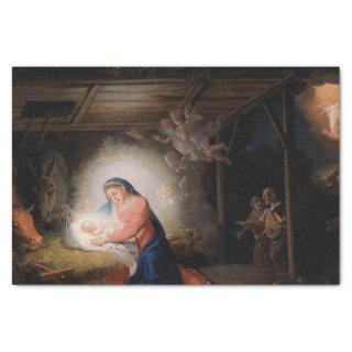 The Nativity of Christ (by Vladimir Borovikovsky) Tissue Paper