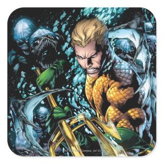 The New 52 - Aquaman #1 Square Sticker
