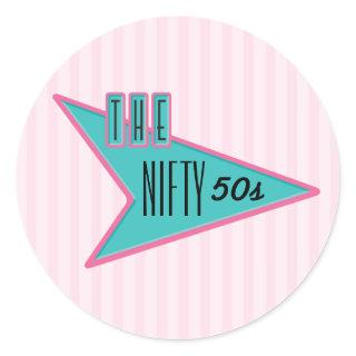 The Nifty 50s Sticker