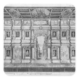 The Olympic Theatre at Vicenza Square Sticker