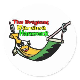 The Original Banana Hammock Classic Round Sticker
