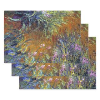 The Path Through the Irises by Claude Monet  Sheets
