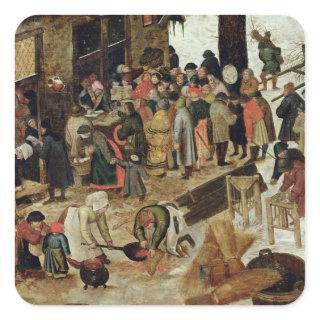 The Payment of the Tithe Square Sticker