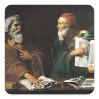 The Philosophers Square Sticker
