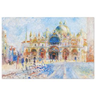 The Piazza San Marco, Renoir Tissue Paper