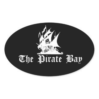 The Pirate Bay Oval Sticker