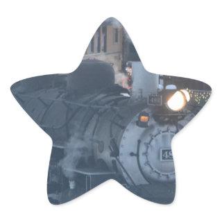 The Polar Express Engine Star Sticker