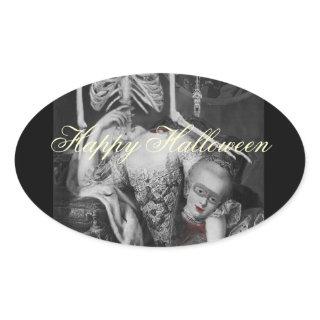 The Portrait Oval Sticker
