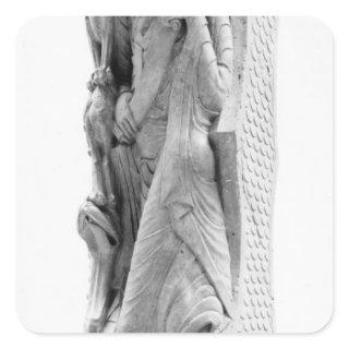 The prophet Jeremiah Square Sticker