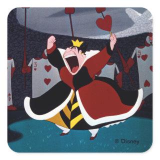 The Queen of Hearts | Mid Shout Square Sticker