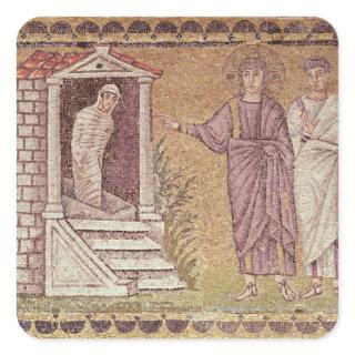 The Raising of Lazarus Square Sticker