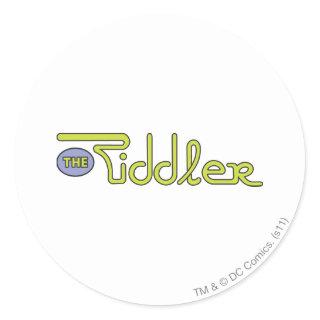 The Riddler Logo Green Classic Round Sticker
