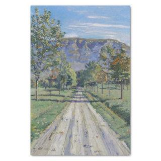 The Road to Evordes (by Ferdinand Hodler) Tissue Paper