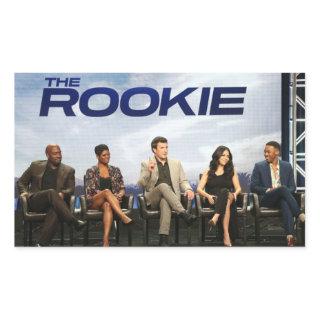 the rookie tv rectangular sticker