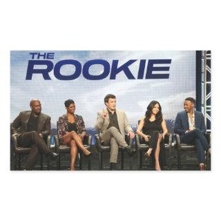 the rookie tv rectangular sticker