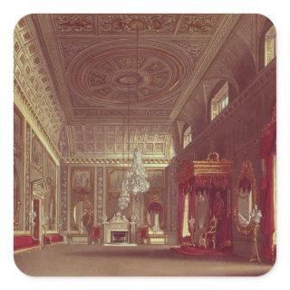 The Saloon, Buckingham Palace Square Sticker