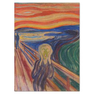 The Scream by Edvard Munch Tissue Paper