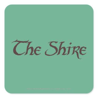 THE SHIRE™ Name Solid Square Sticker