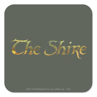 THE SHIRE™ Name Textured Square Sticker