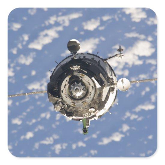 The Soyuz TMA-01M spacecraft Square Sticker