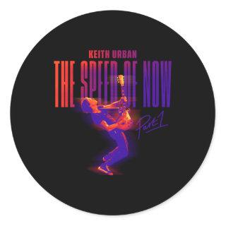 The Speed Of Now P 1 Classic Round Sticker